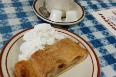 Apple Strudel with Coffee
